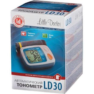 Литтл доктор тонометр автомат на плечо ld-30 + адаптер. Фото