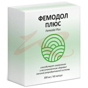 Фемодол плюс капсулы 390мг №60. Фото