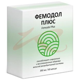 Изображение Фемодол плюс капсулы 390мг №60 Фемодол плюс капсулы 390мг №60. Фото