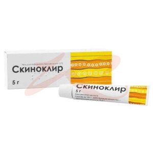 Скиноклир гель для наружного применения 15% 5г. Фото