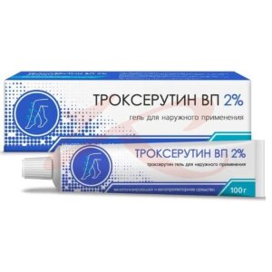 Троксерутин вп гель для наружного применения 2% 100г. Фото