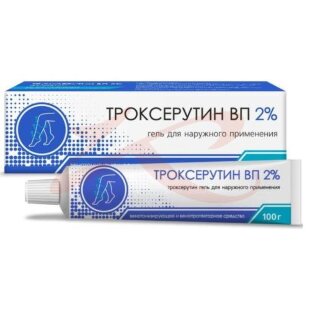 Троксерутин вп гель для наружного применения 2% 100г. Фото