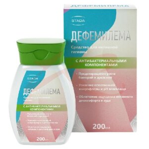 Дефемилема средство для интимной гигиены 200мл эксперт а/бакт. Фото