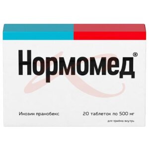 Нормомед таблетки 500мг №20. Фото