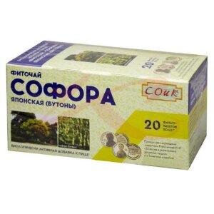 Софоры японской бутоны 1,5г. №20 пак. (бад) чайн.напиток /соик/. Фото