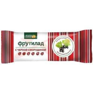 Фрутилад батончик фруктовый 30г черная смородина. Фото