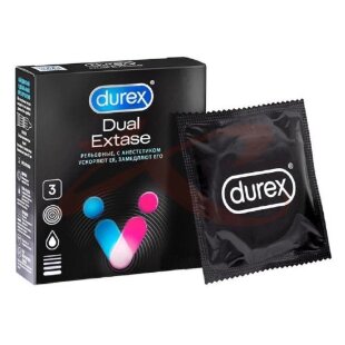 Дюрекс презервативы №3 дуал экстаз. Фото