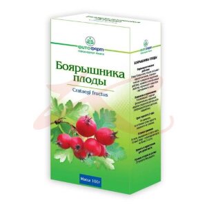 Боярышника плоды цельные 100г. Фото