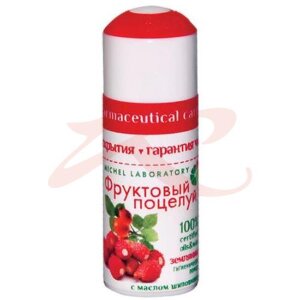 Мишель фруктовый поцелуй помада гигиеническая 3,5г земляника. Фото