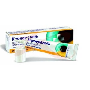 Изображение Корнерегель гель глазной 5% 5г Корнерегель гель глазной 5% 5г. Фото