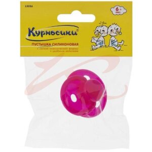 Курносики пустышка силиконовая классич 6мес +  /арт 13026/. Фото