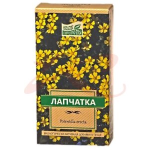 Наследие природы лапчатка белая корень 30г. (бад) чайн.напиток /камелия/. Фото