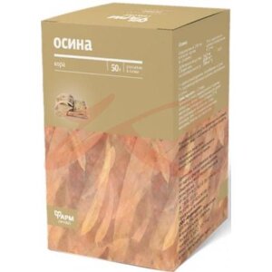 Осина кора (осины) 50г. (бад) чайн.напиток /фармгрупп/. Фото