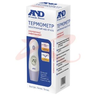 Эй энд ди термометр dt-635 универсал. инфракрасный. Фото