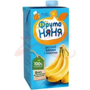 Фрутоняня нектар (сок) 500мл. банан мяк.. Фото