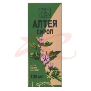 Алтея сироп 100мл. Фото
