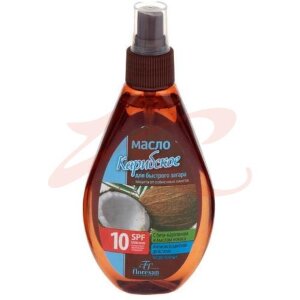Флоресан пальмовый рай масло 160мл карибское д/быстр. загара spf10 (ф-252). Фото
