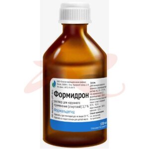 Формидрон раствор для наружного применения спиртовой 3,7% 100мл. Фото