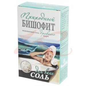 Бишофит природный соль для ванн 180г. Фото