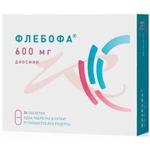 Флебофа таблетки 600мг №30. Фото
