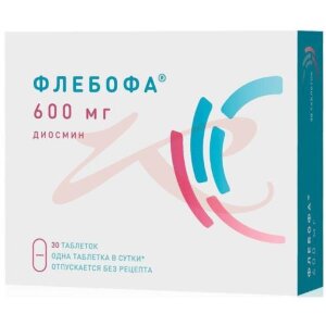 Флебофа таблетки 600мг №30. Фото