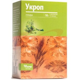 Укропа плоды фиточай 50г. Фото