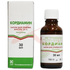 Изображение Кордиамин капли для приема внутрь 250мг/мл 25мл Кордиамин капли для приема внутрь 250мг/мл 25мл. Фото