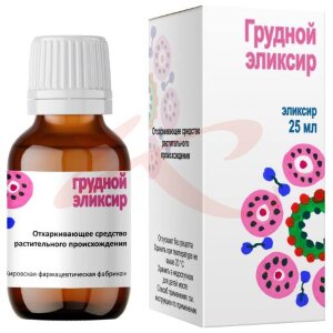 Грудной эликсир 25мл. Фото