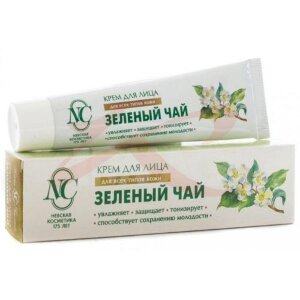Невская косметика крем для лица 40мл зеленый чай д/всех типов кожи. Фото