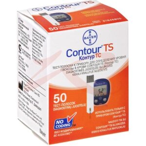 Контур тс тест-полоска №50. Фото