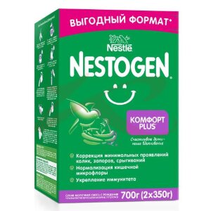 Нестожен комфорт плюс смесь молочная сухая 700г (2х350г) 0 + . Фото