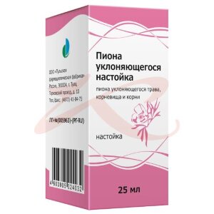 Пиона уклоняющегося  настойка 25мл. Фото