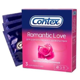 Контекс романтик лав презервативы №3 ароматизированные. Фото